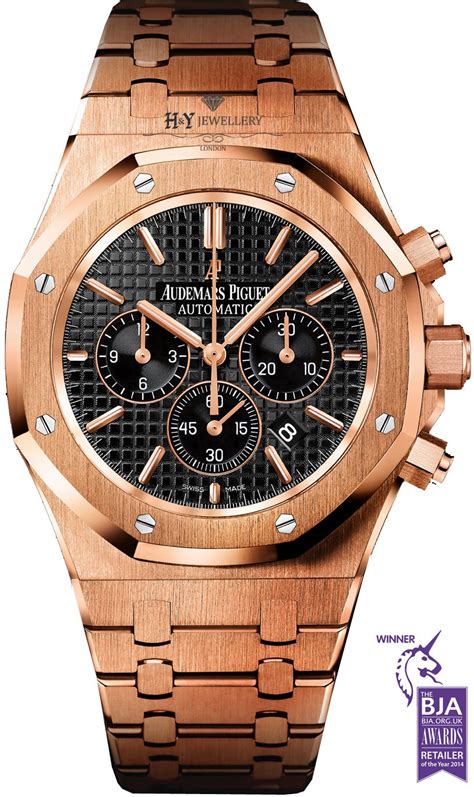 audemars piguet royal oak rose gold back|Audemars Piguet chronograph rose gold.